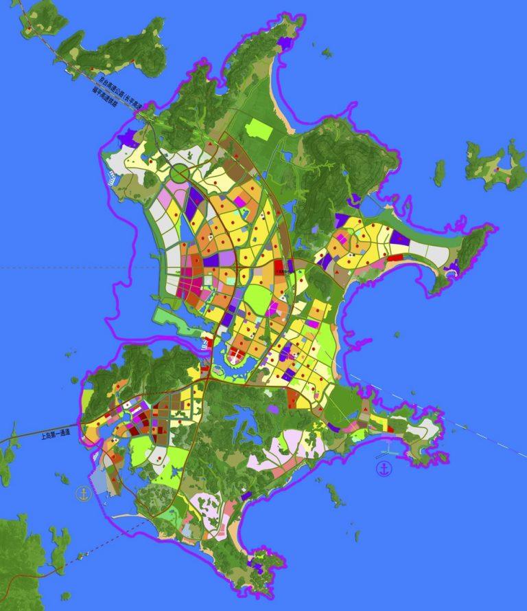 Pingtan Strategic Planning, Master Plan