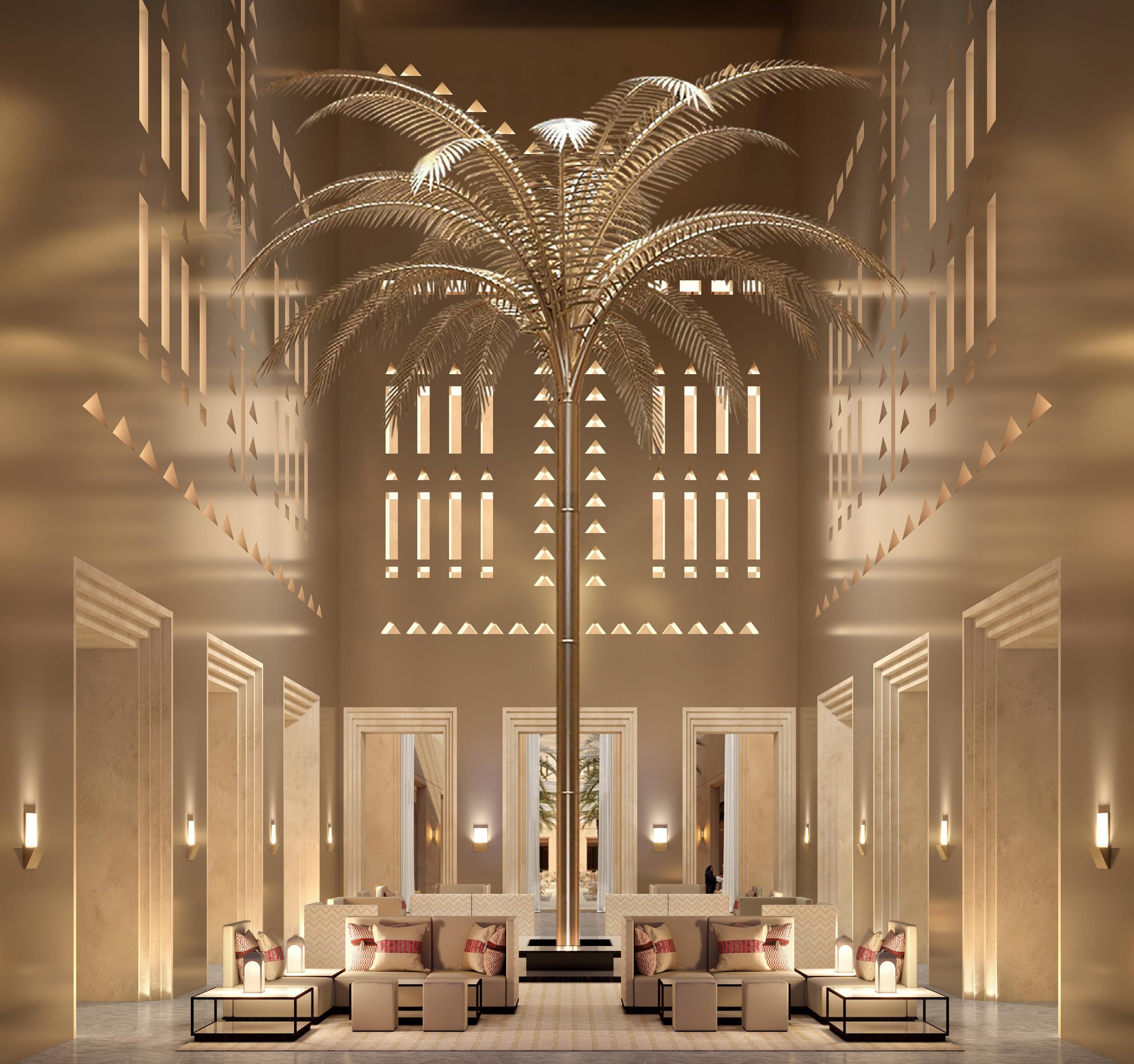 The Tower of Light, Armani Hotel & Residences, Diriyah