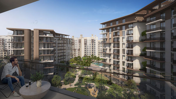 Elara Development Dubai From Balcony