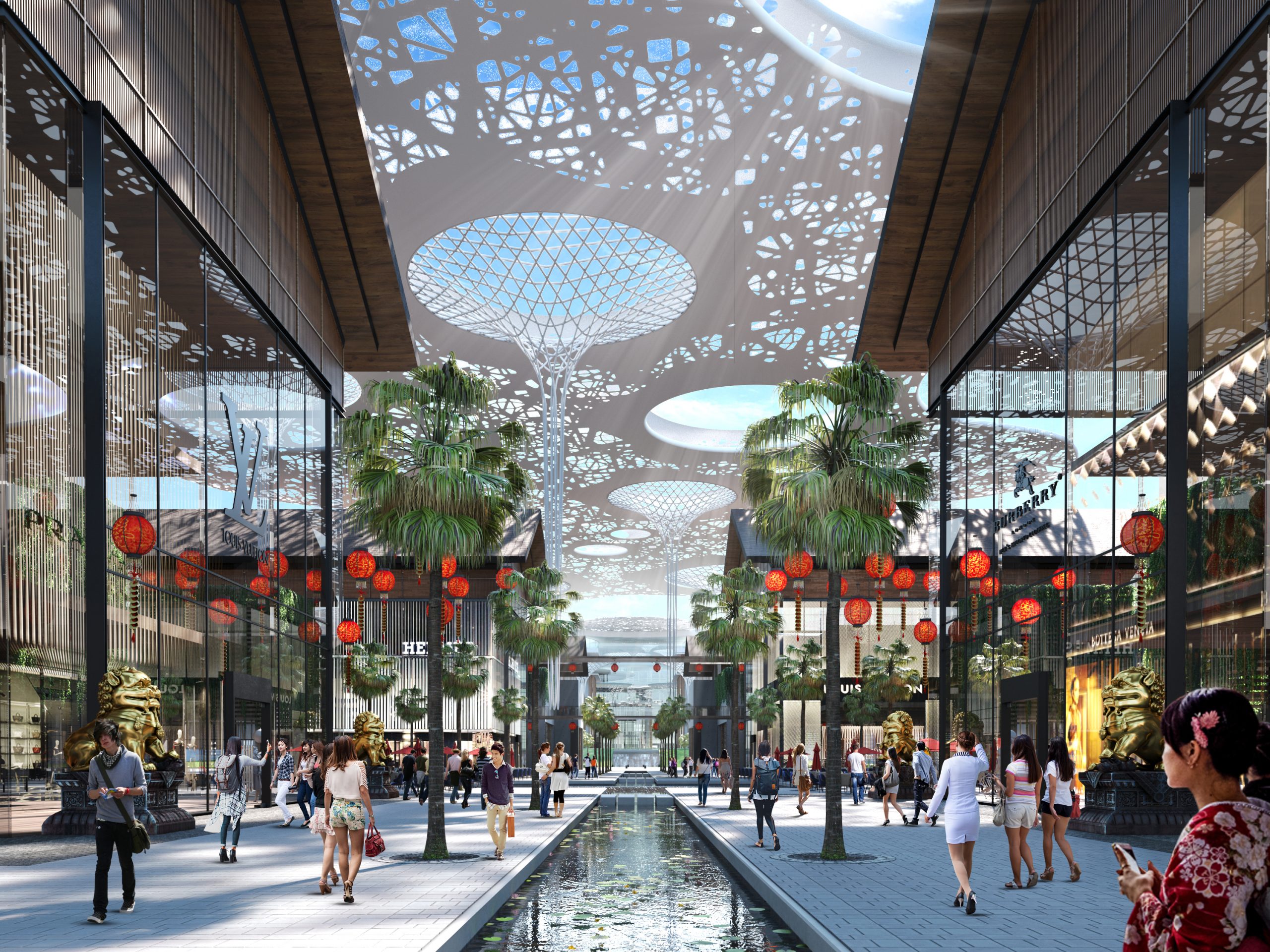 Boulevard View - Haikou Masterplan