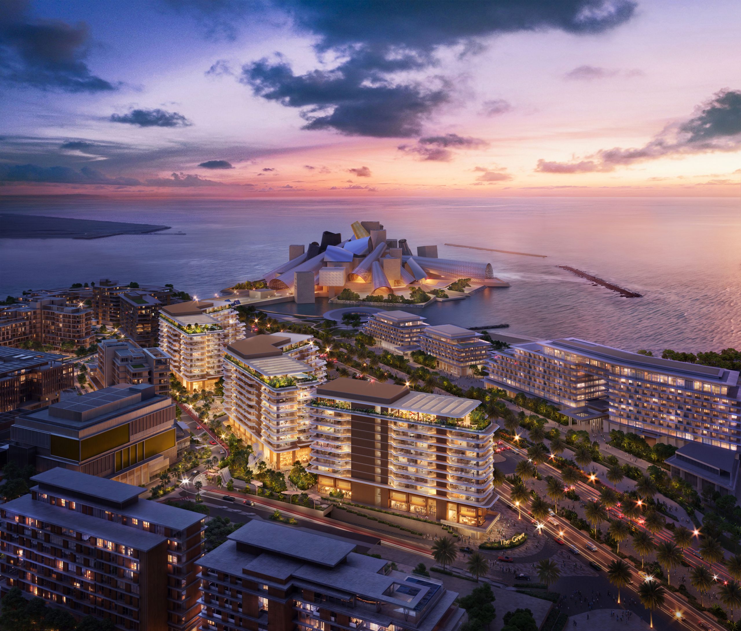 Arthouse Aerial View, Saadiyat Island