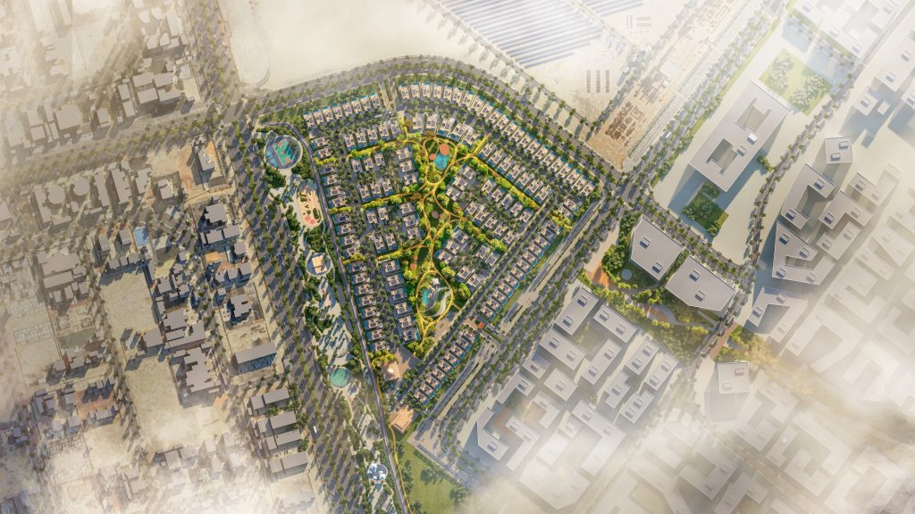 Fay Gardens Aerial View