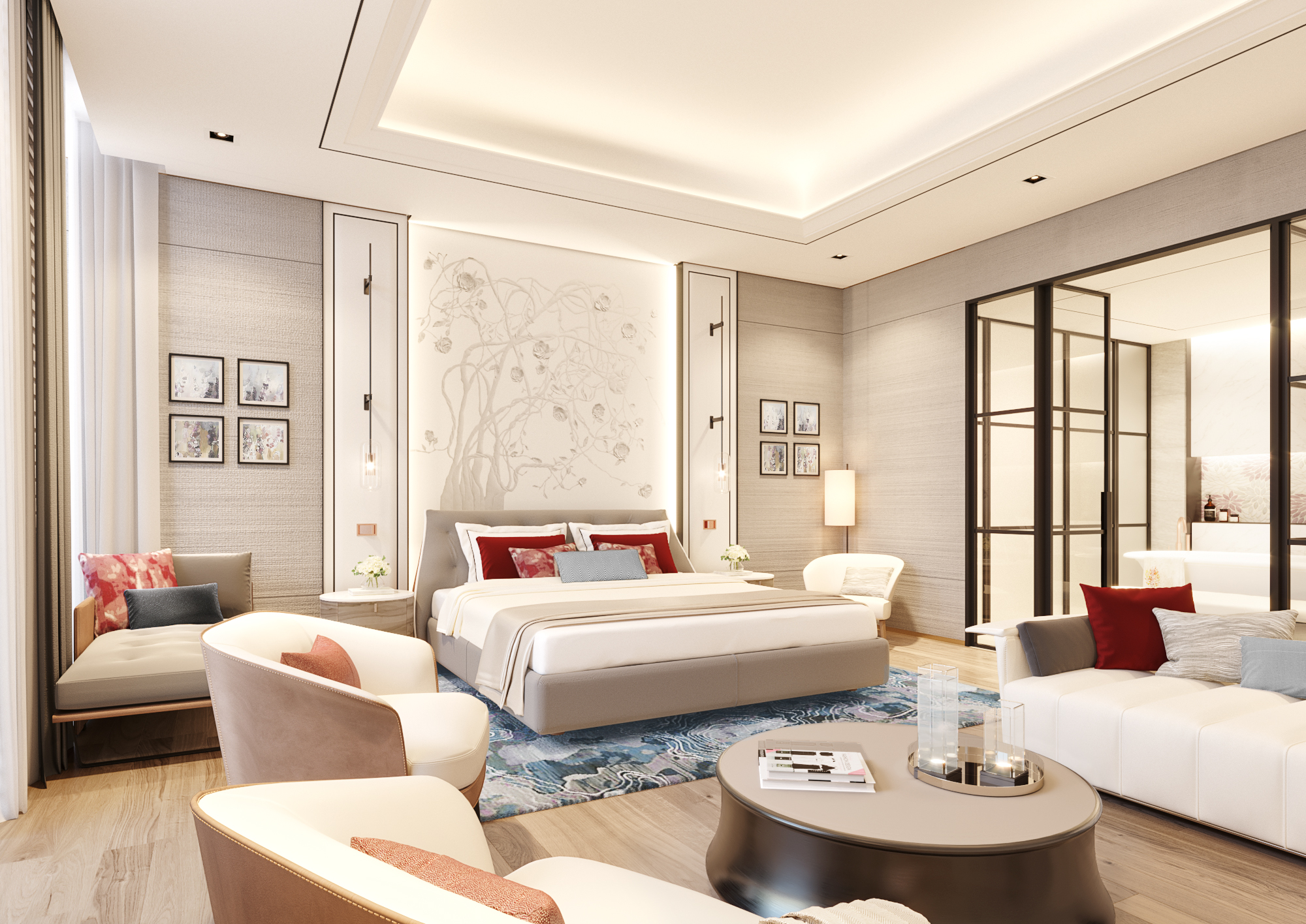 Bedroom Interior - Wellness Centre