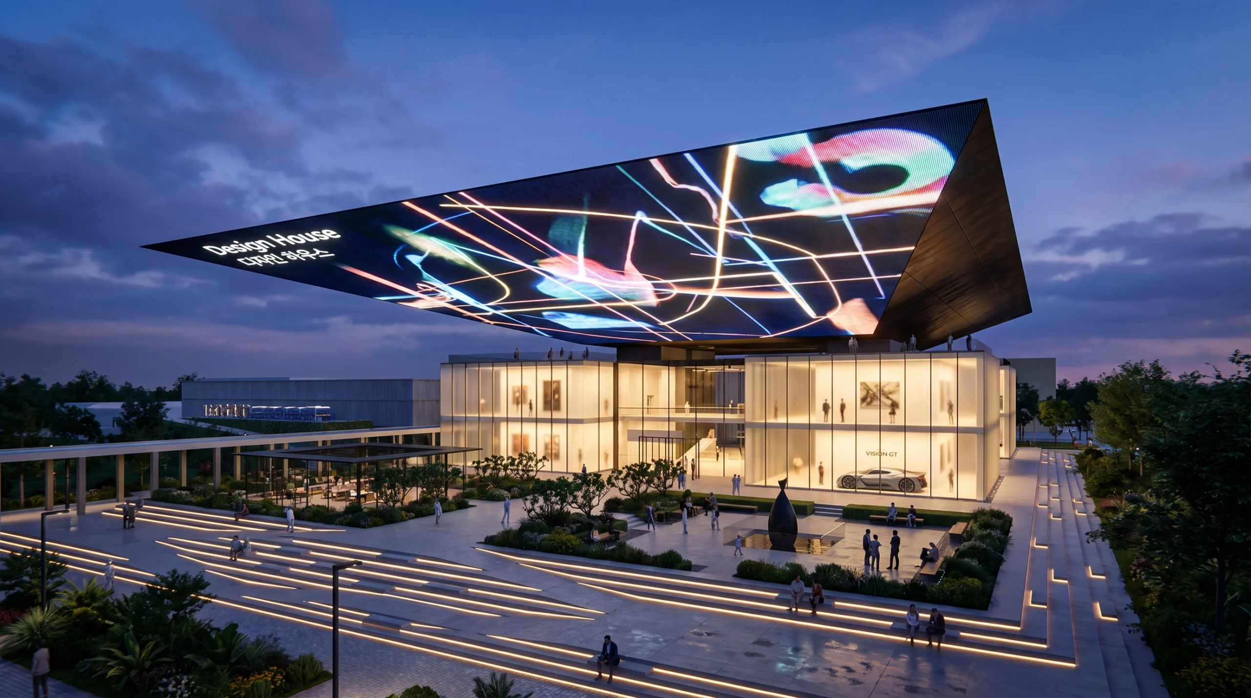 The Design House Museum - Semi aerial
